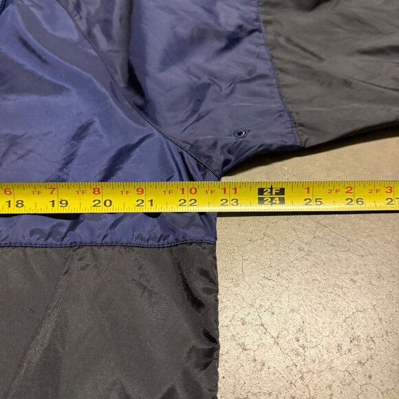 Molokai Surf‎ Co. Mens Navy Black Pullover Hooded Jacket M Packable ventilated - Picture 4 of 10